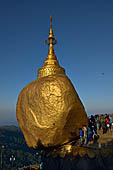 Myanmar - Kyaikhtiyo Pagoda, the Golden Rock 